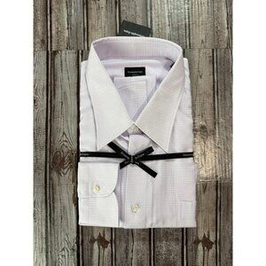 ZEGNA Su Misura Made to Measure Cotton Dress Shirt sz 6XL 60" pale lilac $950